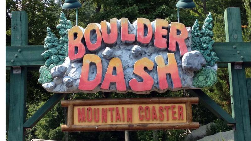 Boulder Dash | Wooden Roller Coaster 